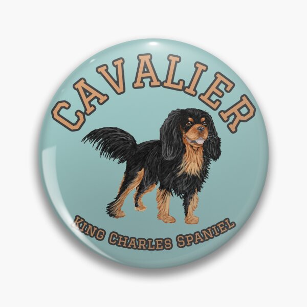 Item preview, Black & Tan Cavalier King Charles Spaniel School designed and sold by barksandsqueaks.