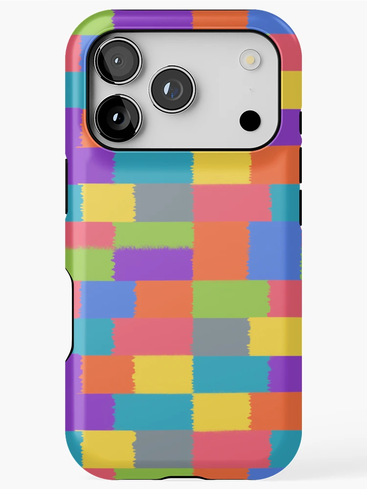 Thumbnail 1 of 4, iPhone Case, Colorful Square pattern designed and sold by Rajasekar.