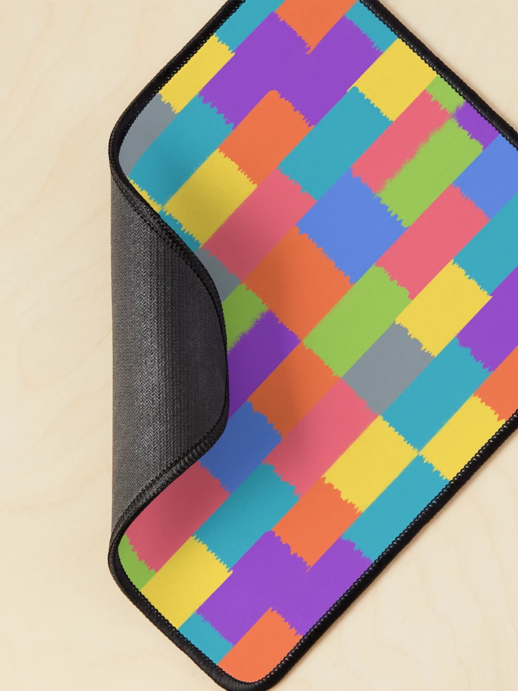 Thumbnail 2 of 5, Mouse Pad, Colorful Square pattern designed and sold by Rajasekar.
