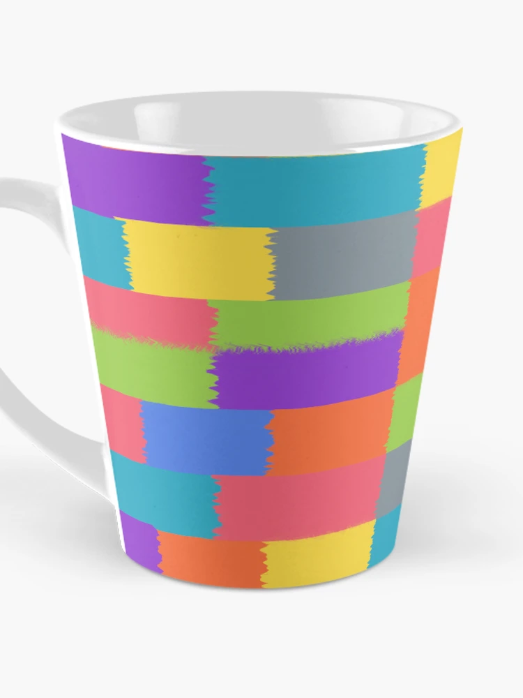 Thumbnail 3 of 4, Coffee Mug, Colorful Square pattern designed and sold by Rajasekar.