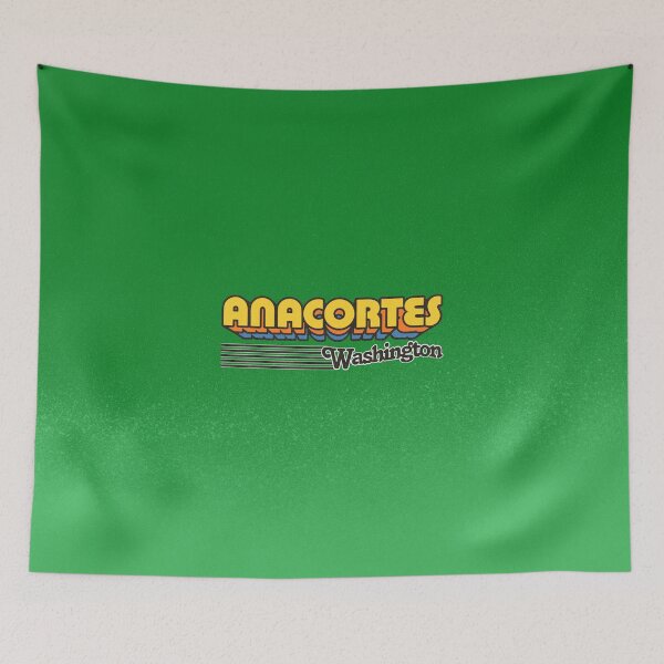 Item preview, Anacortes, Washington | Retro Stripes designed and sold by retroready.