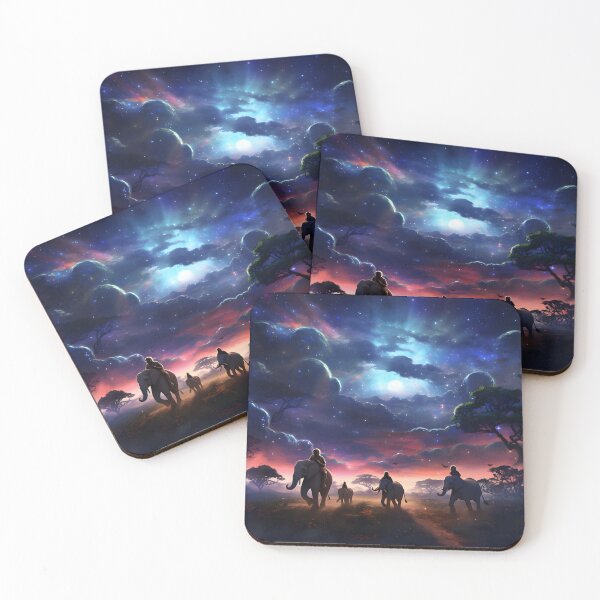 Item preview, Celestial Safari - Journey Amongst the Stars designed and sold by MystiCanvas.