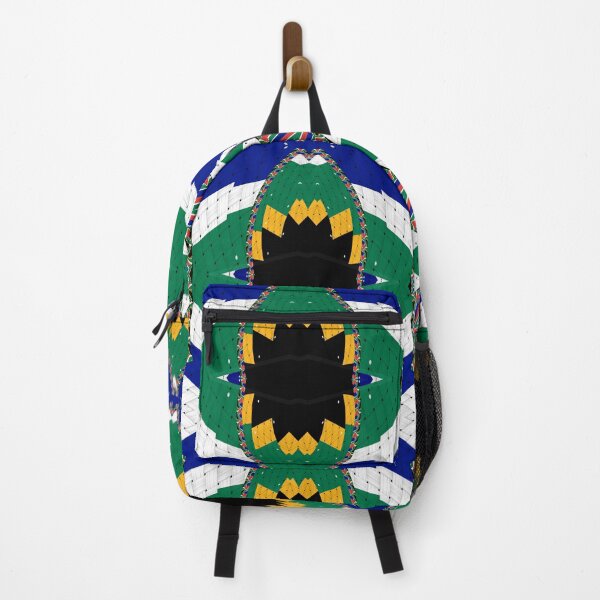 Item preview, Attractive original abstract geometric artwork, inspired by the South African flag in a vintage style. designed and sold by Ralek.