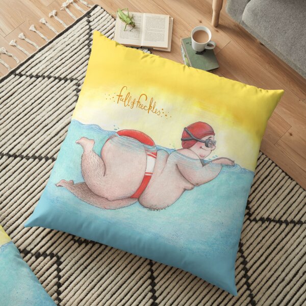 Swimming Floor Pillow
