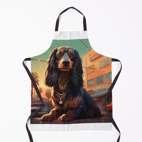 Item preview, long hair dachshund designed and sold by lavroshh.