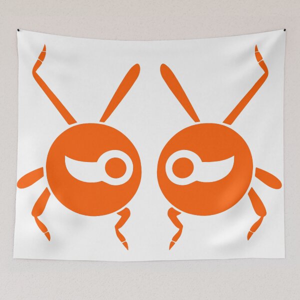 Item preview, Abstract Orange Ants designed and sold by NBazilenco.