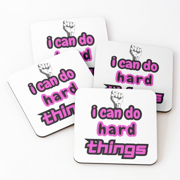 Item preview, i can do hard things designed and sold by fou-design.