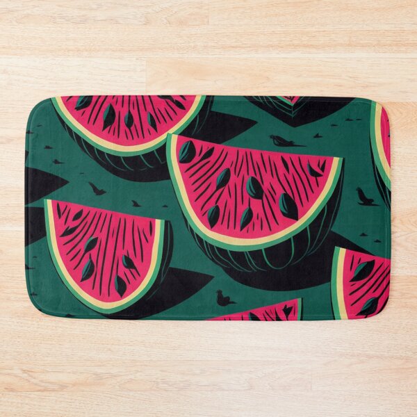 Item preview,  Low Poly Watermelon Slice Design Pattern Print  designed and sold by randomtdesigns.