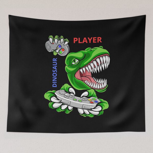 Item preview, DINOSAUR PLAYER designed and sold by stickersrafisa.