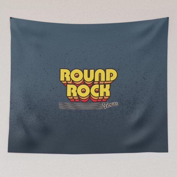 Item preview, Round Rock, Texas | Retro Stripes designed and sold by retroready.