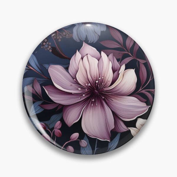 Item preview, Cool Colored Flowers designed and sold by Patterned Palette.