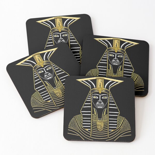 Item preview,  gold and black pharaoh mask designed and sold by Enga6.