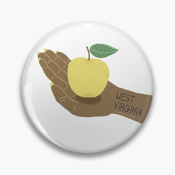 Item preview, State Fruit of West Virginia | Golden Delicious Apple with Matching Nails designed and sold by Ingrid Poole.