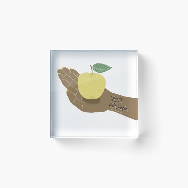 Item preview, State Fruit of West Virginia | Golden Delicious Apple with Matching Nails designed and sold by Ingrid Poole.