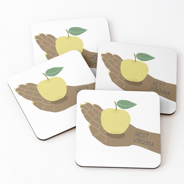 Item preview, State Fruit of West Virginia | Golden Delicious Apple with Matching Nails designed and sold by Ingrid Poole.