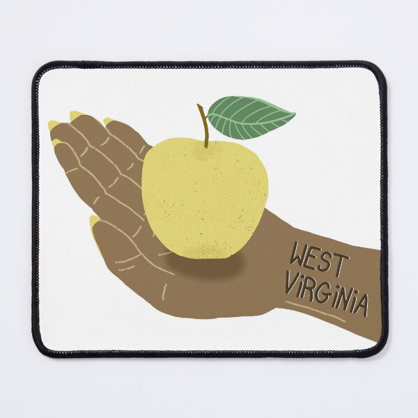 Item preview, State Fruit of West Virginia | Golden Delicious Apple with Matching Nails designed and sold by Ingrid Poole.