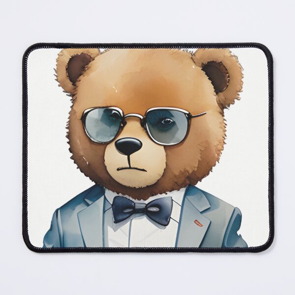 Item preview, Teddy bear men bust designed and sold by TeddyPrint.
