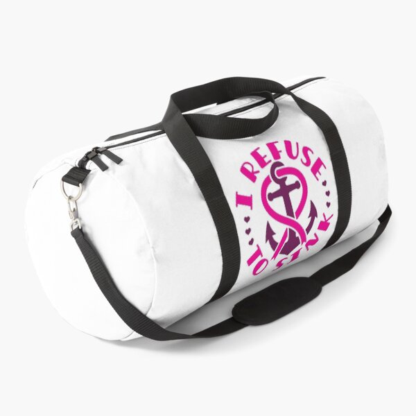 Item preview, I Refuse to Sink Anchor Breast Cancer Awareness designed and sold by jaygo.