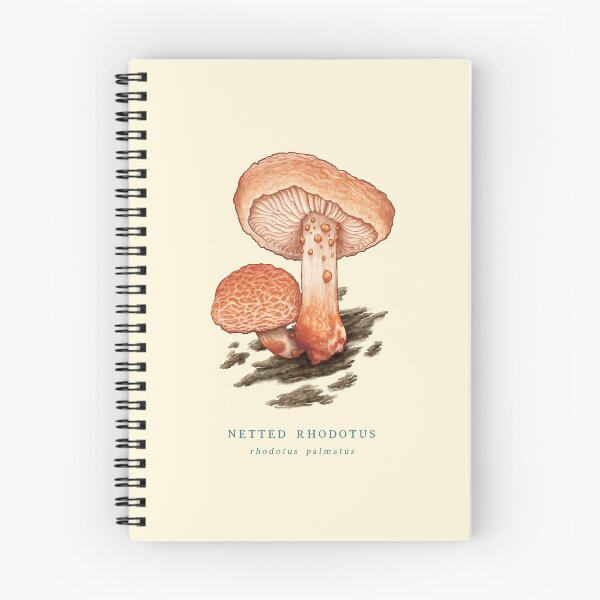 Item preview, Netted Rhodotus Mushroom designed and sold by madampuddleduck.