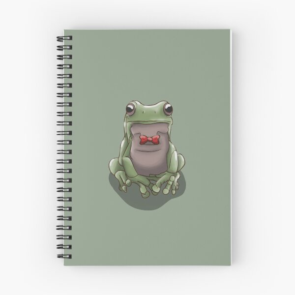 Item preview, Frog with a red bow tie designed and sold by Tinkerleah.