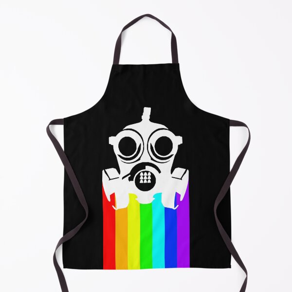 Item preview, Rainbow Gas Mask (White) designed and sold by timmytots.