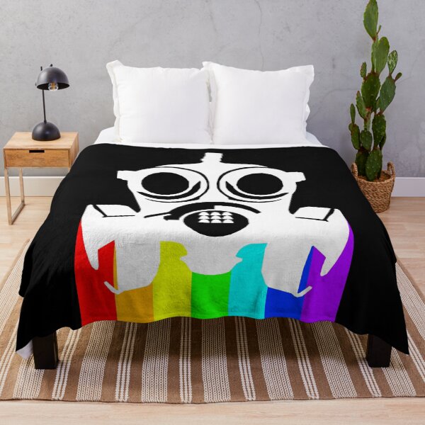 Item preview, Rainbow Gas Mask (White) designed and sold by timmytots.