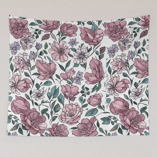 Item preview, Spring Jasmine Flower Pattern - Vibrant Floral Design designed and sold by InnovativeGFX.