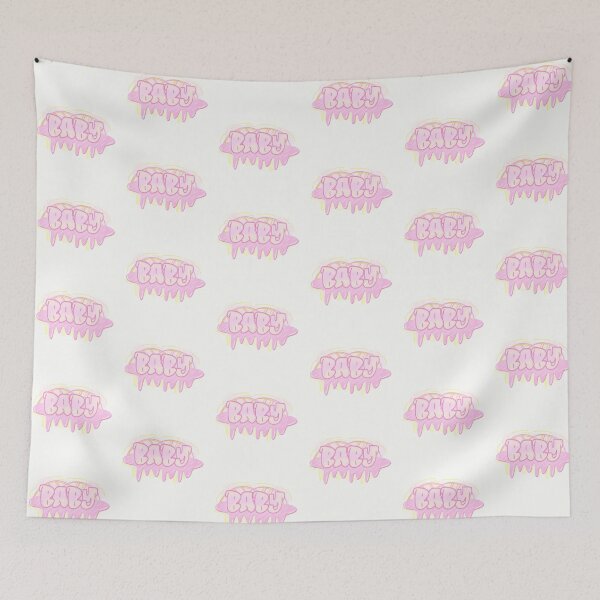 Item preview, baby graffiti (pink) designed and sold by Jackywithfrds.