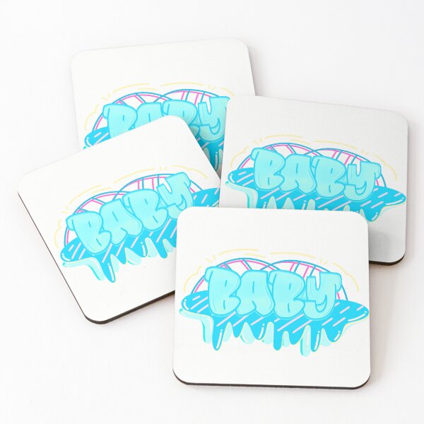 Item preview, baby graffiti (blue) designed and sold by Jackywithfrds.