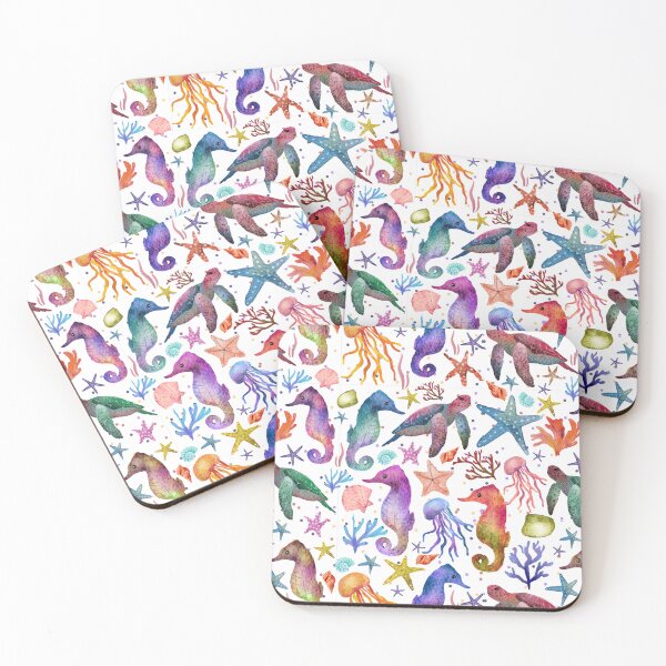Item preview, Ocean Treasures: Seashore Friends designed and sold by derrslogcabin.