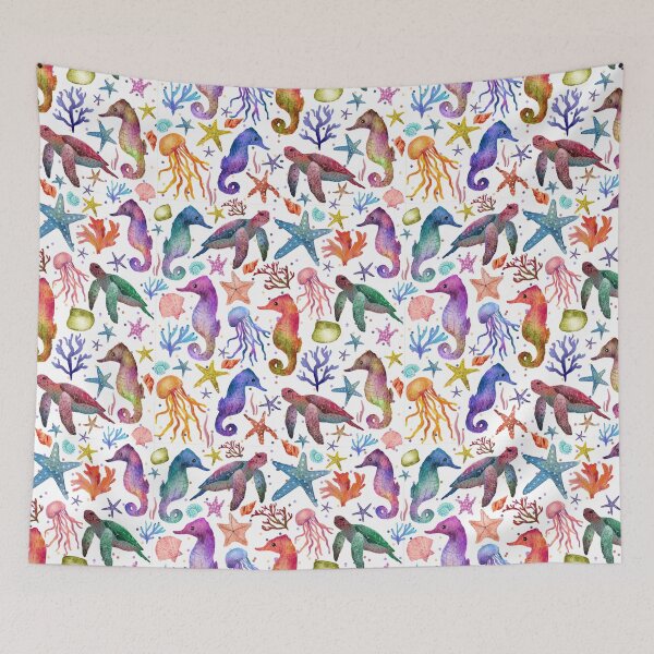Item preview, Ocean Treasures: Seashore Friends designed and sold by derrslogcabin.