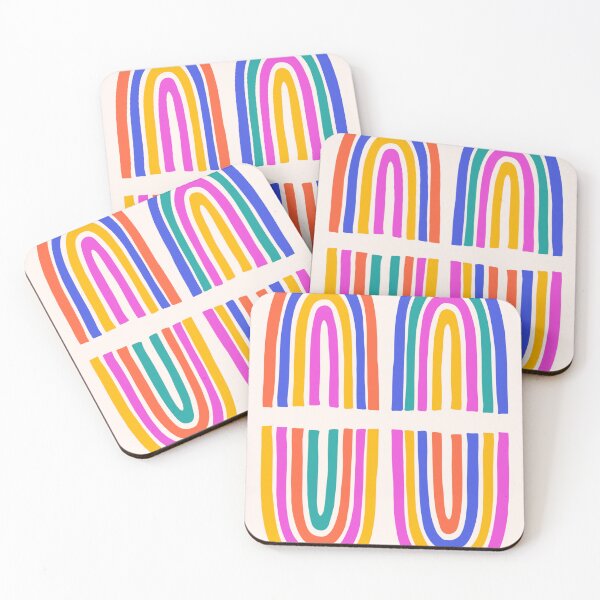 Item preview, Eclectic Boho Rainbow Print designed and sold by WriteTheRainbow.