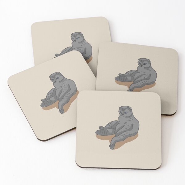 Item preview, sitting cat designed and sold by Tinkerleah.