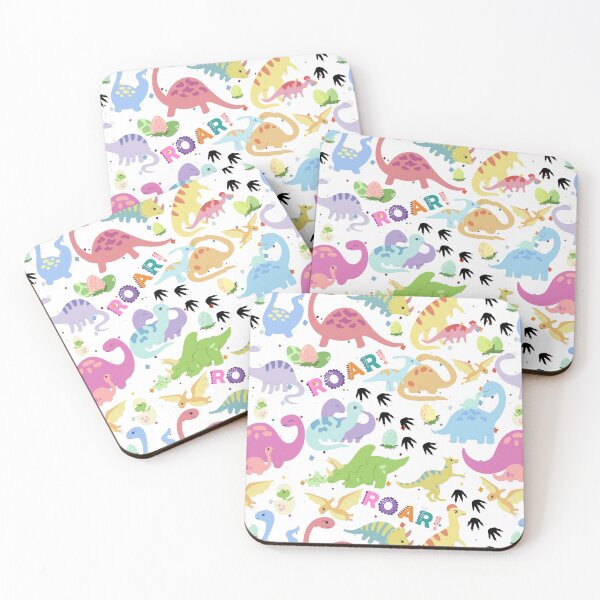 Item preview, Prehistoric Whimsy: Pastel Dinosaur designed and sold by derrslogcabin.