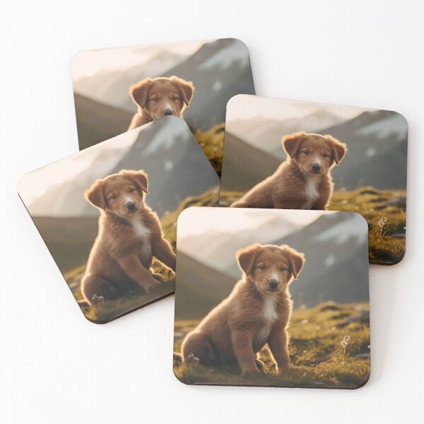 Item preview, cute little dog in the mountain designed and sold by Polistchuk.