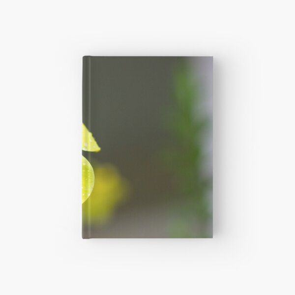 Yellow flower Hardcover Journal