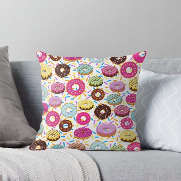 Item preview, Sweet Delights: Sprinkle Frosting Donut designed and sold by derrslogcabin.