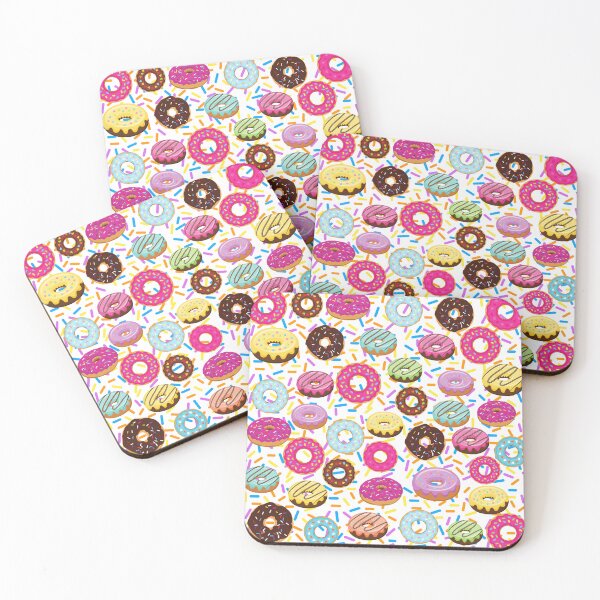 Item preview, Sweet Delights: Sprinkle Frosting Donut designed and sold by derrslogcabin.