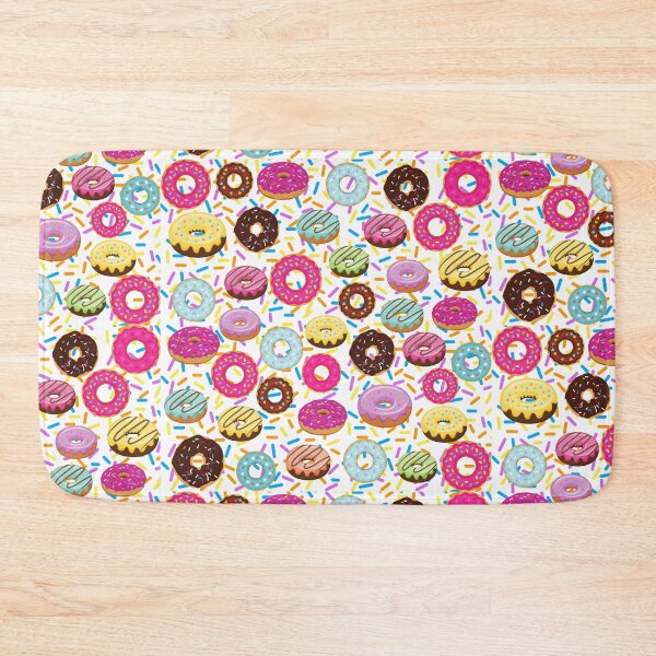 Item preview, Sweet Delights: Sprinkle Frosting Donut designed and sold by derrslogcabin.