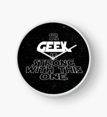The Geek Is Strong With This One Clock