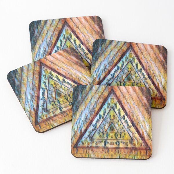 Item preview, Hieroglyphics Egypt Egyptian Pyramid designed and sold by Profitrip.