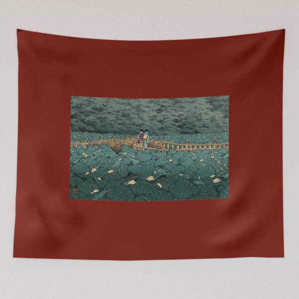 Item preview, Benten Pond at Shiba Kawase Hasui Japanese Scenery 	 	 designed and sold by tamwcbqt51.