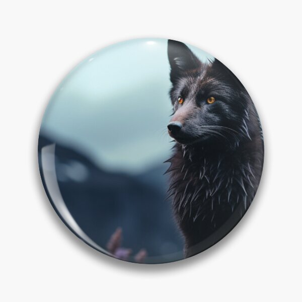 Item preview, Black fox on the mountain designed and sold by Polistchuk.