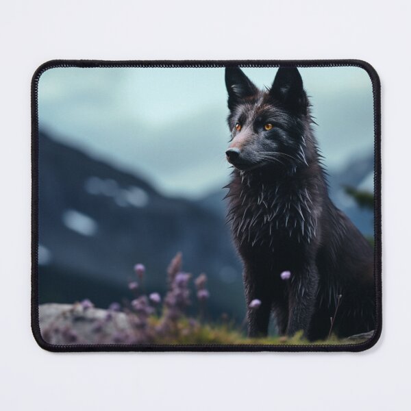 Item preview, Black fox on the mountain designed and sold by Polistchuk.