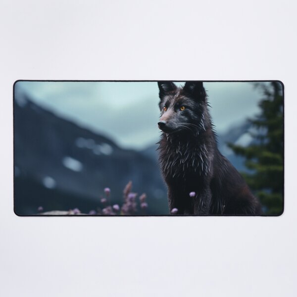 Item preview, Black fox on the mountain designed and sold by Polistchuk.