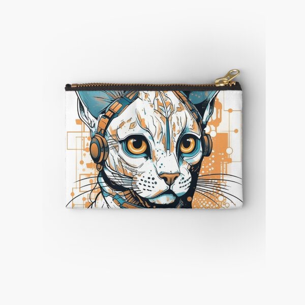Item preview, Ocitek's High-Tech Futuristic Design for Playful Ocicats: The Tech-Savvy Feline Friends designed and sold by DooodleGod.