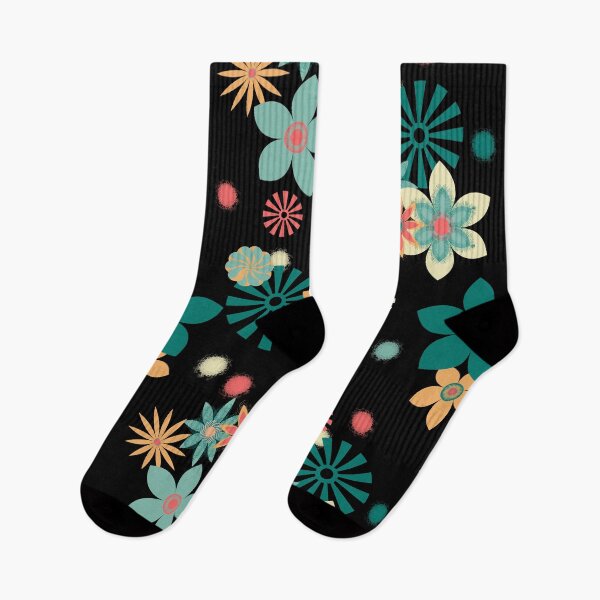 Item preview, 70s flowers designed and sold by MyMaryDesign.