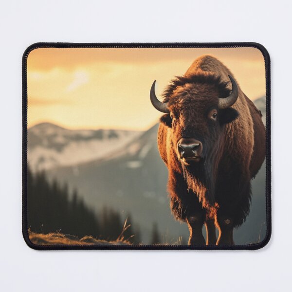 Item preview, bison in the mountain designed and sold by Polistchuk.
