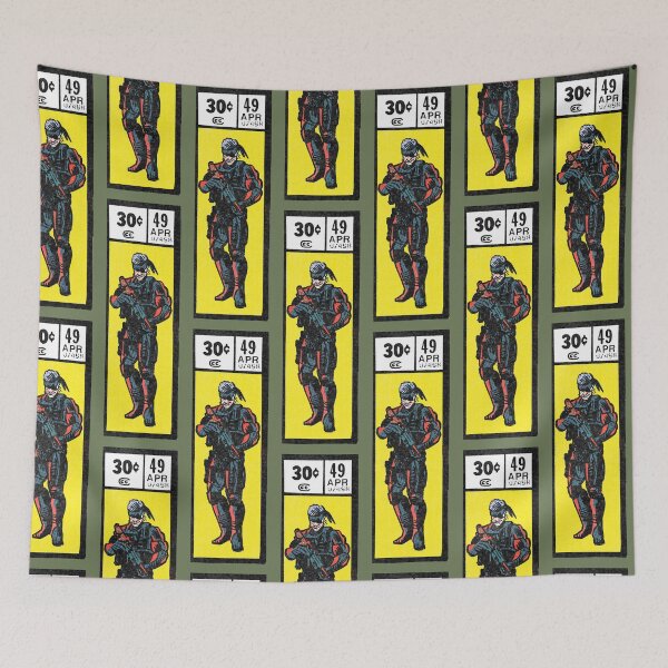Item preview, Comic book corner box - Old Snake fan art designed and sold by MarkScicluna.