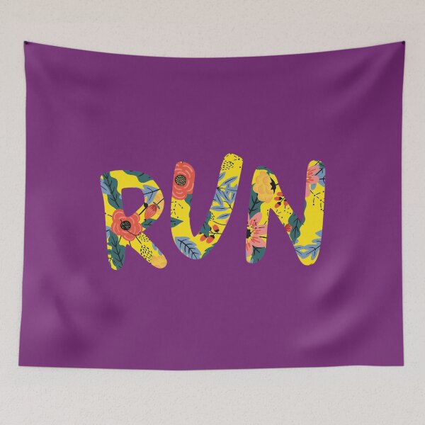 Item preview, RUN - motivational happy quote 	 	 designed and sold by jzpfyztikmw53.